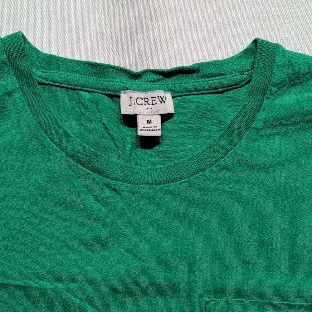 J. Crew Vibrant Green Tee Dress Size Medium